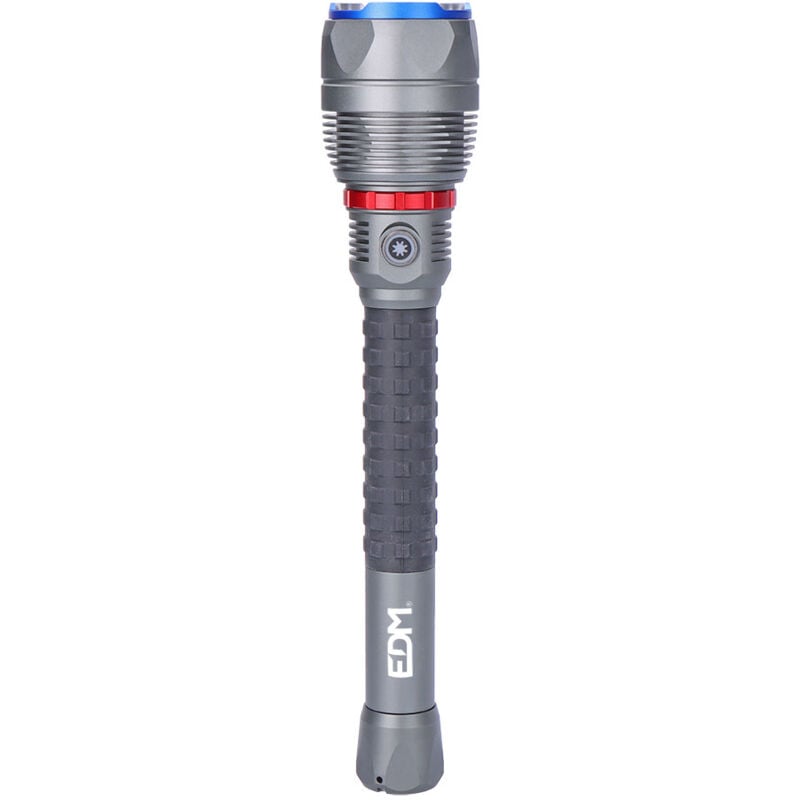 EDM - Lampe de poche led 18000 lm, 5 modes, fonction PowerBank, IP67 36170