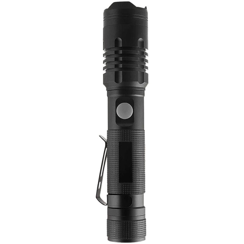 Lampe de camping - Lampe torche - IP54 - Noir - 10W - 1000 Lumens