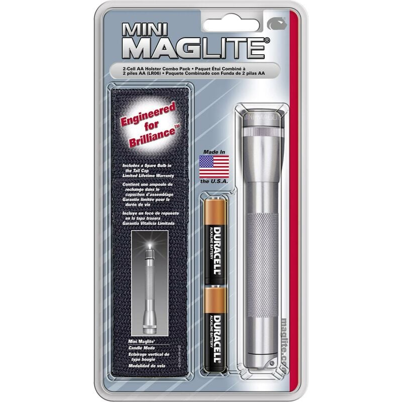 Lampe de poche Mag-lite Mini 2 aa Ampoule crypton à pile(s) 12 lm 5.5 h 107 g C32920