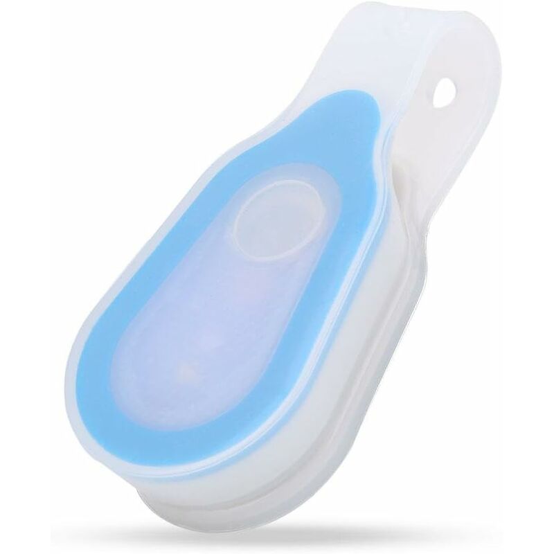 Memkey - Lampe de Poche Mains Libres, Lumière de Sécurité Fixation de Sécurité pour Lampe de Poche en Silicone pour Eclairage de Nuit à led avec Clip