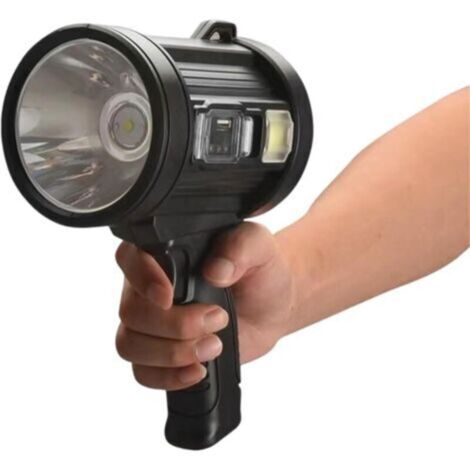 Lampe de poche solaire lumineuse avec capacité pour les environnements difficiles et les situations d'urgence de voyage(Petit)