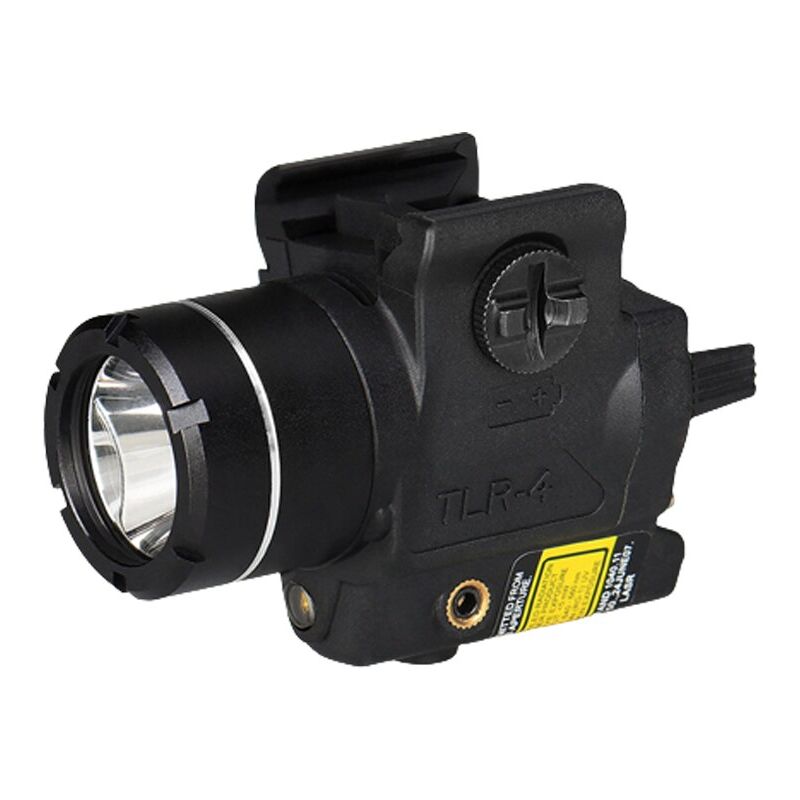 Jusch - Lampe de poche tactique, alliage d'aluminium, étanche IP7, 200 lumens, éclairage led, noir