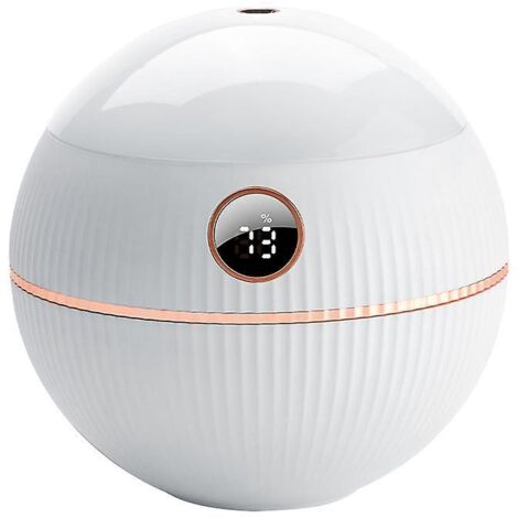 lampe De Projecteur Usb Humidificateur Lampe D'ambiance De Chevet Purificateur D'air (blanc)