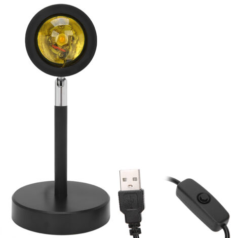 Lampe de Projection Ciel Étoilé USB, Lumière d'Ambiance pour Salon Chambre Café Bar