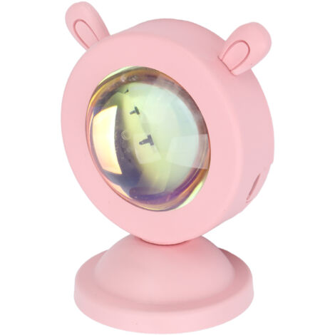 Lampe de Projection Étoilée Mignonne - Veilleuse Décorative pour Chambre d'Enfant, Idée Cadeau Original pour Anniversaire et Fête