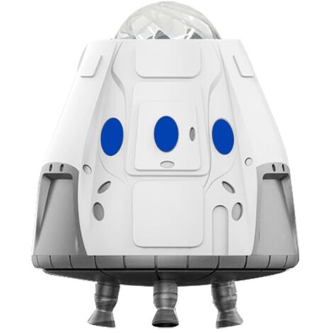 Lampe de Projection Spatiale avec Télécommande pour Chambre - Veilleuse Étoilée Capsule