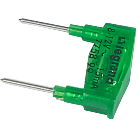 Lampe de rechange 12V 15mA - Verte - Plexo - 069499 - Legrand