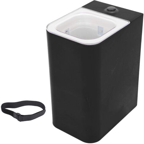 Lampe de remplissage d'appâts de pêche en ABS étanche, portable, LED UV, pour la pêche de nuit en extérieur, noir.