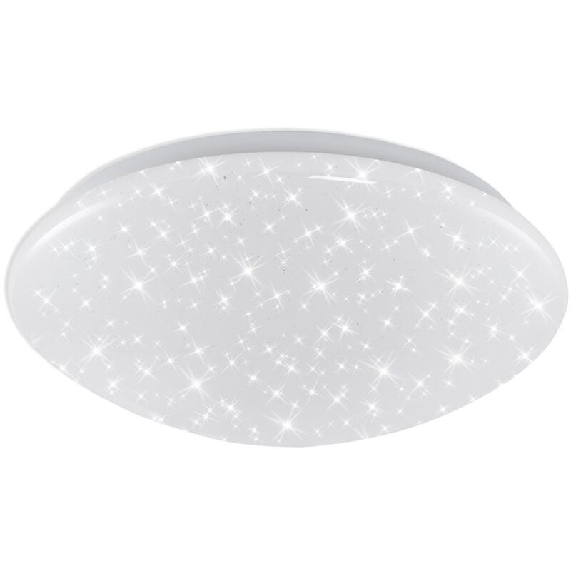 Lampe led pour salle de bains Briloner leuchten elipso, 12 w, 1200 lm, IP44, blanc, plastique-métal, ø 28 cm