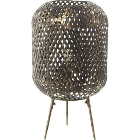 Lampe de salon design en métal laiton élégant - Laiton poli
