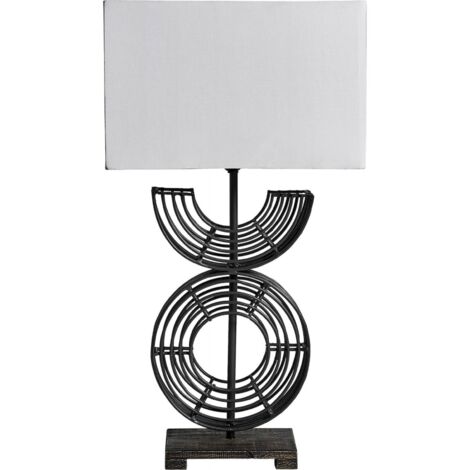 Lampe de salon - Noir, Blanc