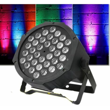Lampe de Scène 36 lumières équipement de scène professionnel teinture lumières de fond 18Par feux de faisceau sans télécommande
