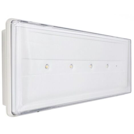 Lampe de secours Beghelli STILE+ 18W SE/SA IP42 19501