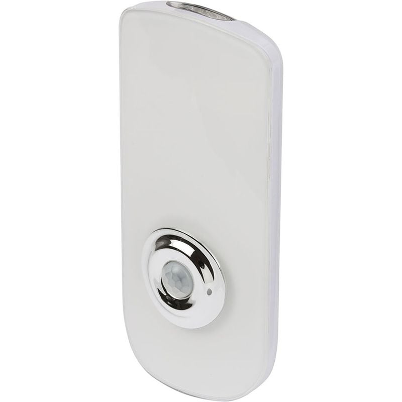 Brennenstuhl - hugo 1173240 lampe de secours rechargeable détecteur crépusculaire plastique blanc 13, x 6,3 x 8 cm