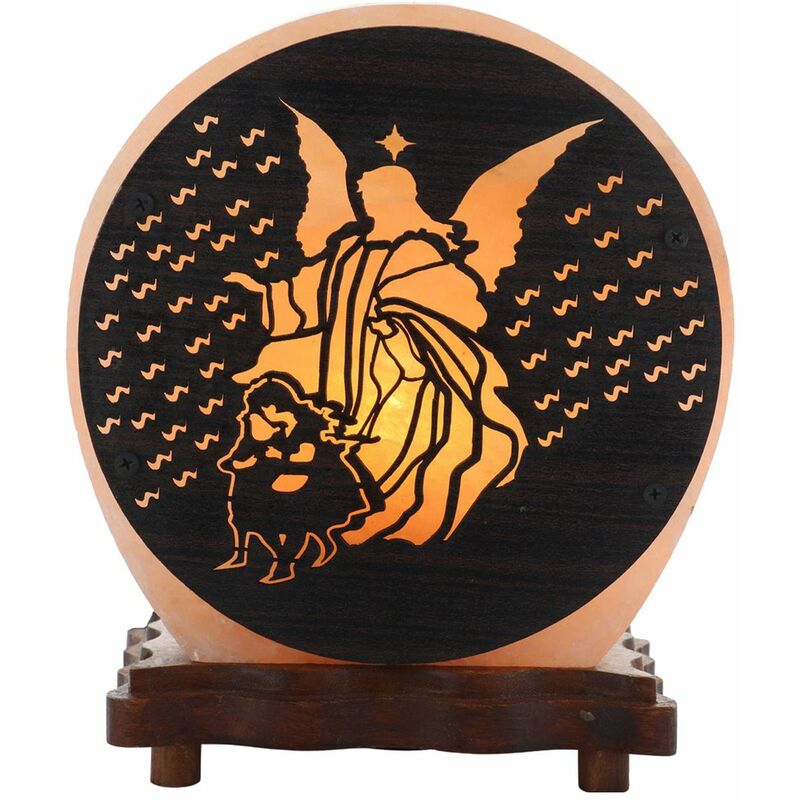 Phoenix Import - Lampe de sel Ange Gardien env 2.5 kg