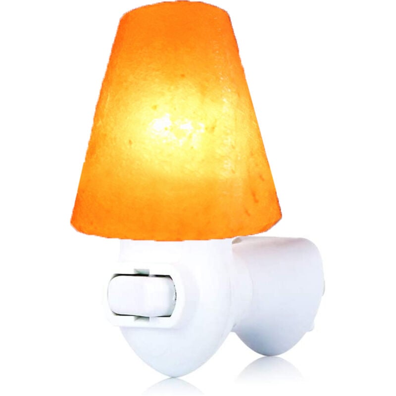 Lampe de sel imalayan lampe de nuit lampe de sel de l'himalaya chambre lampe de nuit ampoule murale enfichable décoration de la maison