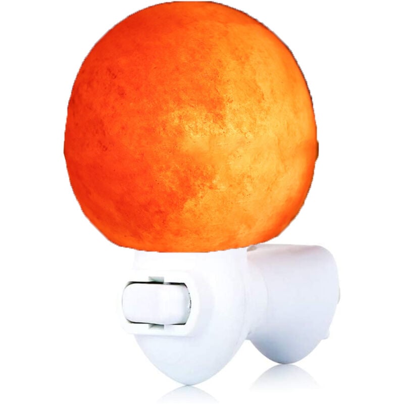 Lampe de sel imalayan lampe de nuit lampe de sel de l'himalaya chambre lampe de nuit ampoule murale enfichable décoration de la maison