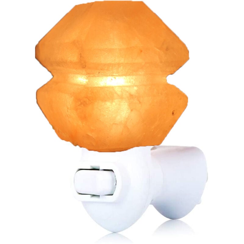 Lampe de sel imalayan lampe de nuit lampe de sel de l'himalaya chambre lampe de nuit ampoule murale enfichable décoration de la maison
