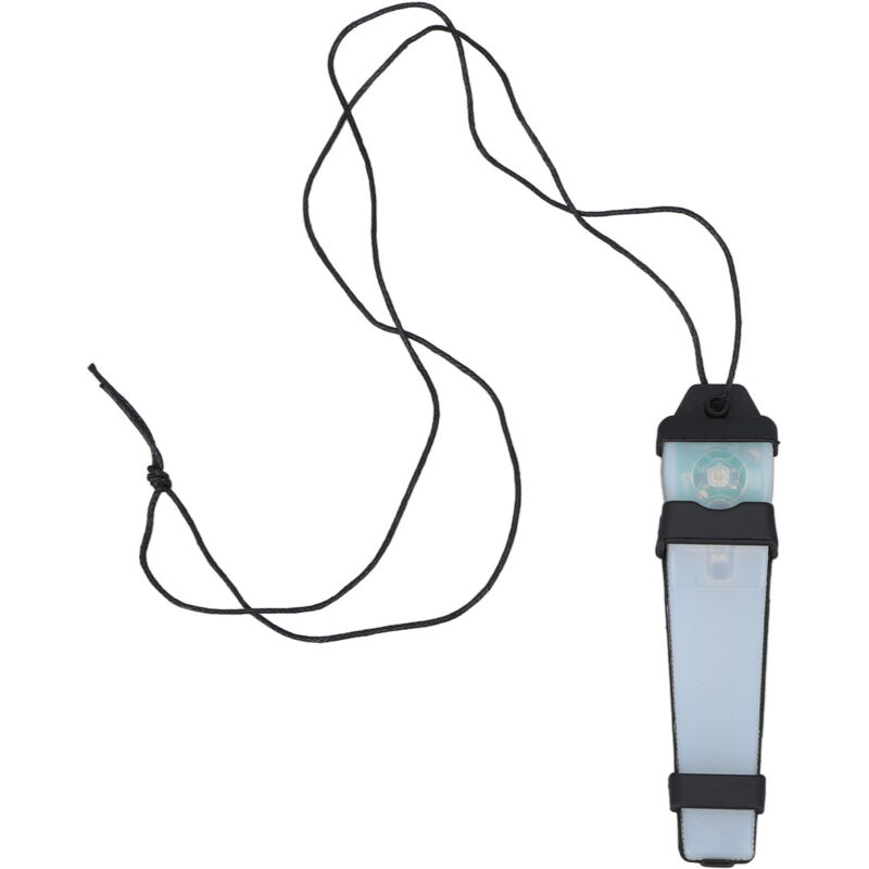 Lampe de signalisation d'identification personnelle étanche avec fixation Velcro, 150mAh, lumière clignotante rouge et noire pour randonnée et