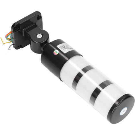 Lampe de Signalisation LED 3 Sections Pliables, Éclairage d'Alerte pour Zone Industrielle, Fonctionne sur 12-24VDC