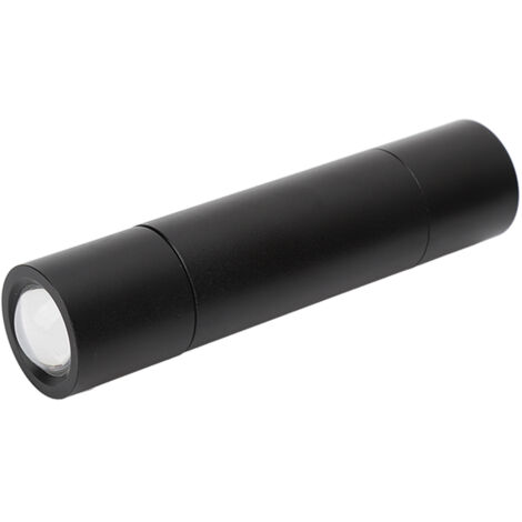 Lampe de soin LED rouge rechargeable pour cervicales et douleurs musculaires - Noir