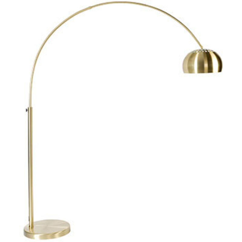 Zuiver - Lampe de sol design 39x170x190/205 cm en métal plaqué laiton