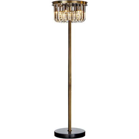 Lampe de sol élégante en bronze - Bronze élégant
