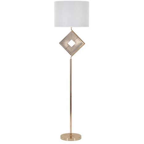 Lampe de Sol Encre, Douille e27, Abat-jour, Noir