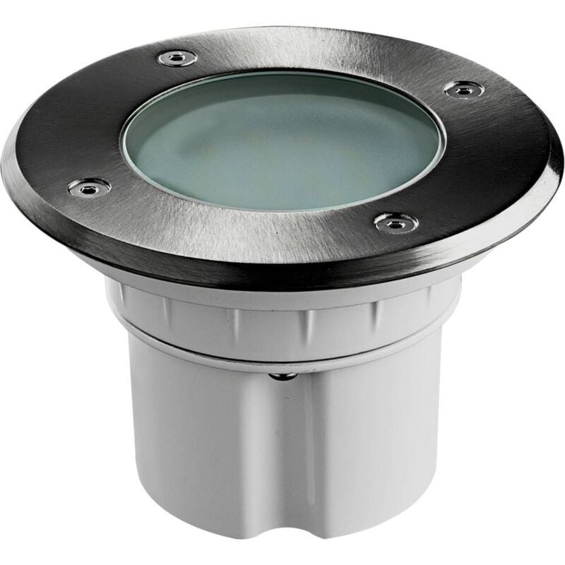 Heitronic MESSINA 500148 Éclairage encastré dans le sol LED intégrée LED 9 W acier inoxydable