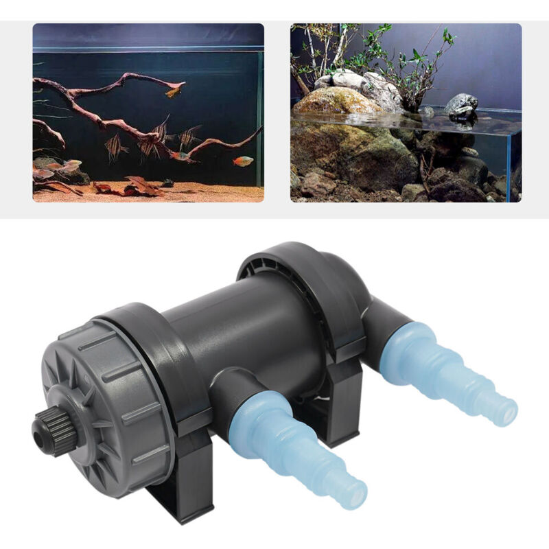 Lampe de stérilisation étanche Lampe de germination pour aquarium Lumière de stérilisation submersible