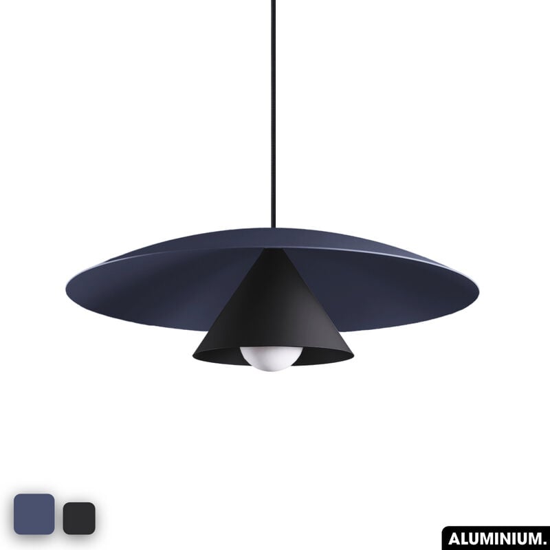 Lampe de suspension - olemi indigo - noir - Bleu