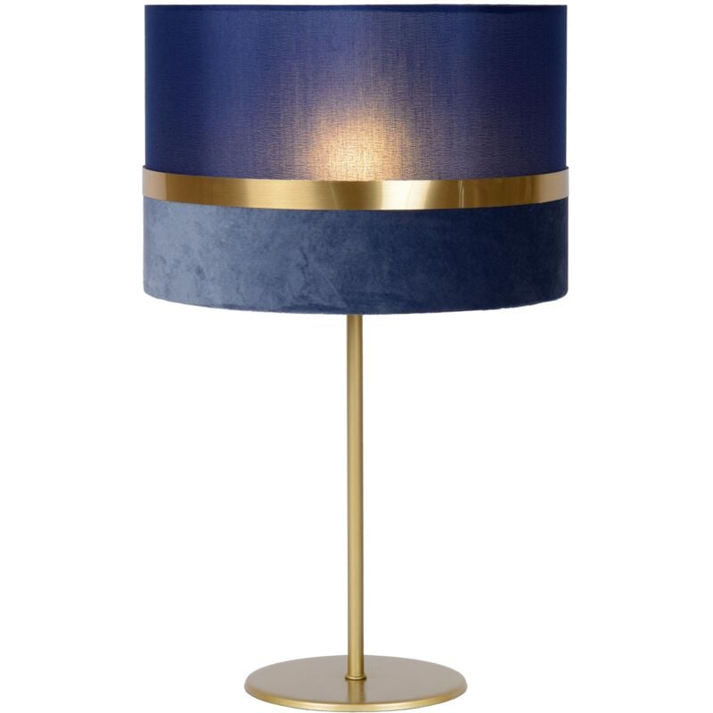 Tusse. Lampe de tab.-Bleu-Ø30