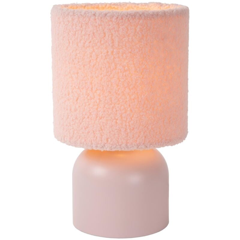 Woolly Lampe de tab.-Rose-Ø16