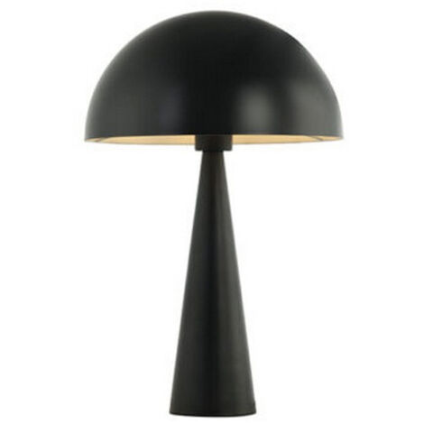 Lampe de Table à Poser D300 Pour Ampoule LED E27 Noir Mat ZAMBELIS