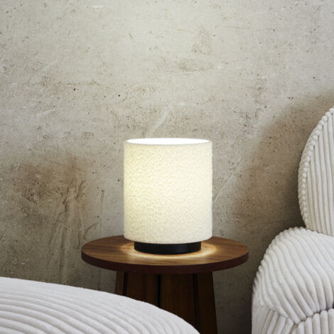 Lampe De Table Abat Jour Bouclette