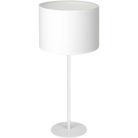Lampe de table Arden blanche 56 cm E27 15W Luminex