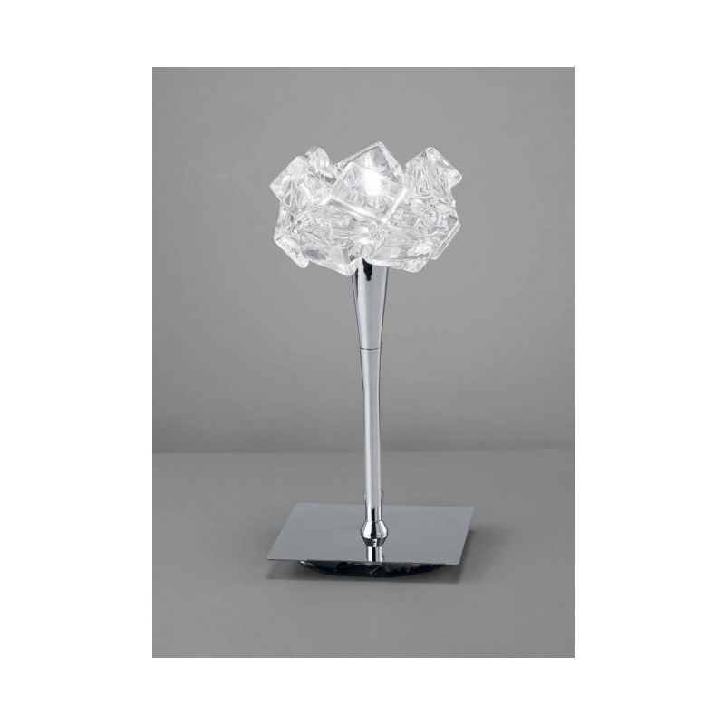 Lampe de Table Artic 1 Ampoule G9, chrome poli - Chrome