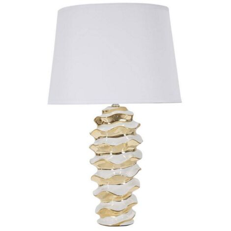 Lampe de Table Ashcan, Abat-Jour, Douille e28, Blanc
