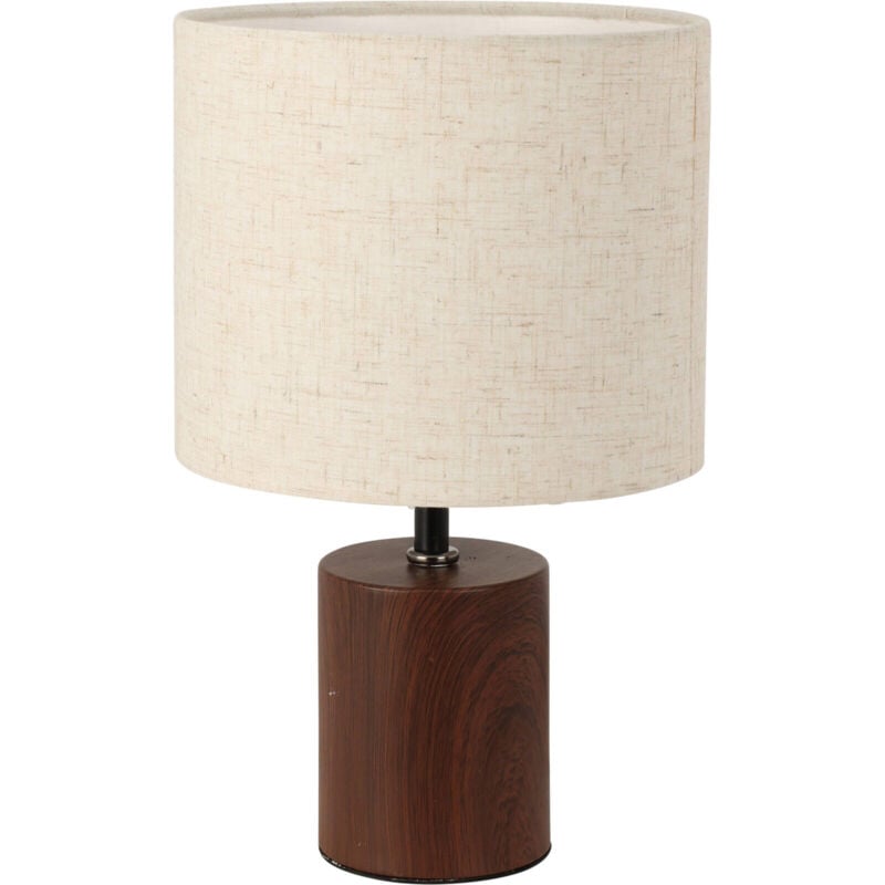 Lampe de table avec abat-jour en tissu, 18 x 29,5 cm