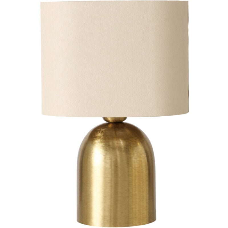 Boltze Gruppe - Lampe de table avec base dorée maria, 35 cm