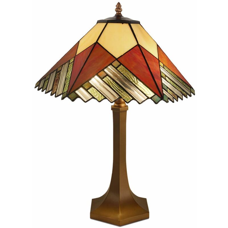 Artedalmondo - Lampe de table Mission géométrique cm 56xØ40cm GS16580