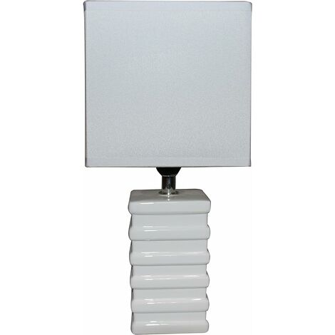 LAMPE DE TABLE BLANCHE