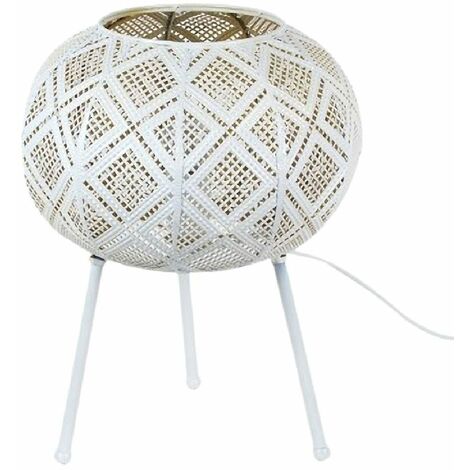 Lampe de table Boule Ajourée