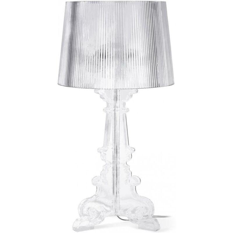Lampe de table Bour - Grand modèle Transparent Acrylique, Plastique - Transparent