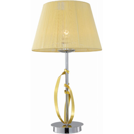 Lampe de table Candellux Diva 41-55071 chromée E27