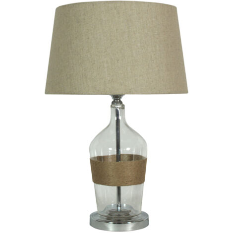 Lampe de table Candellux ECO 41-21519 chromée gris