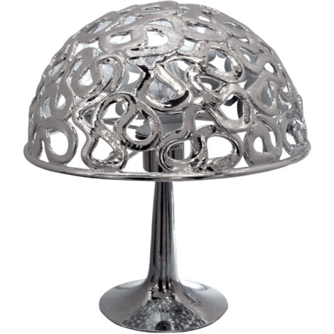 Lampe de table Candellux LAME 41-40056 chrome E27 60W