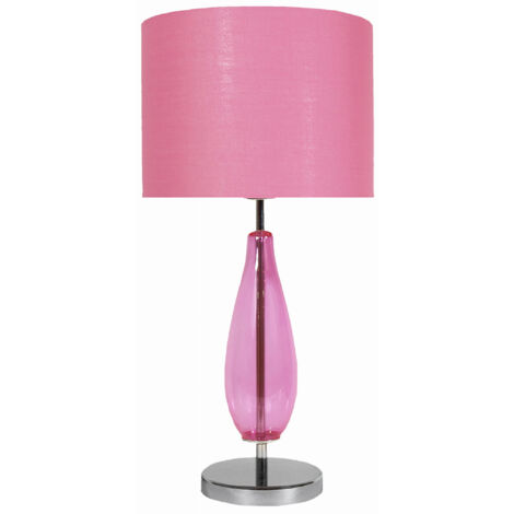 Lampe de table Candellux Marrone 41-01252 rose E27