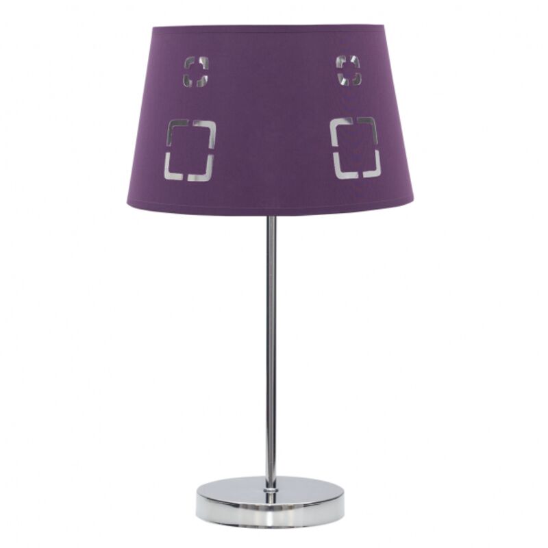 Lampe à poser Celaya 1xe14 Aubergine from Fabrilamp Lampe à poser Celaya 1xe14 Aubergine from Fabrilamp