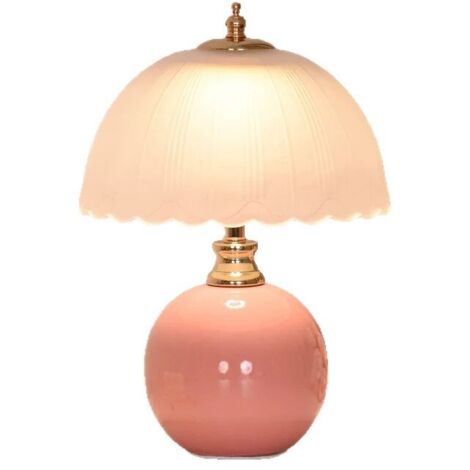 Lampe de table champignon de style crème, lumière USB tricolore + gradation continue, veilleuse d'ambiance pour table de chevet de chambre à coucher